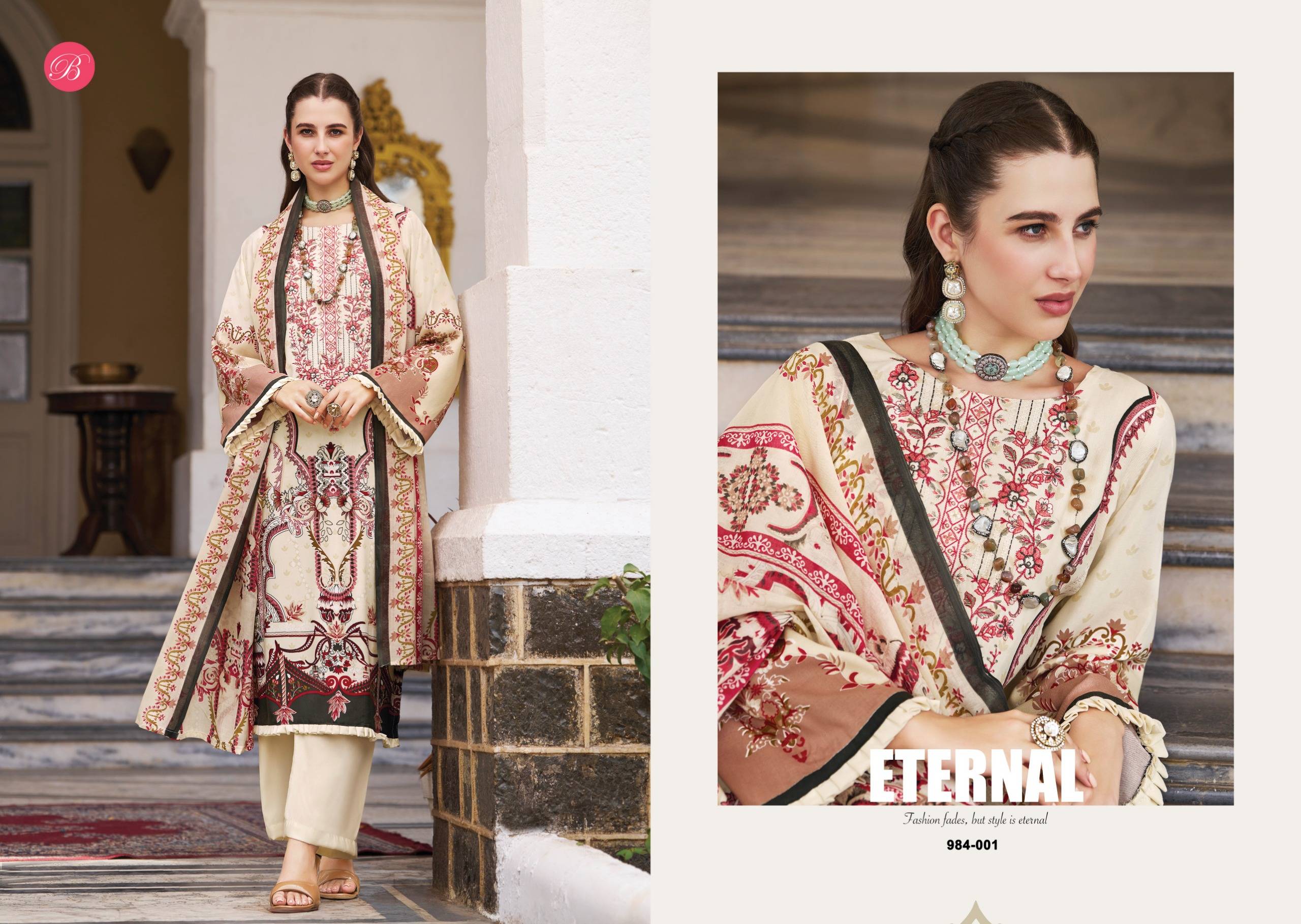RIWAYAT VOL 18 By Belliza 984-001 To 984-008 Series Designer Suits pure viscose Dresses At Wholesale Price